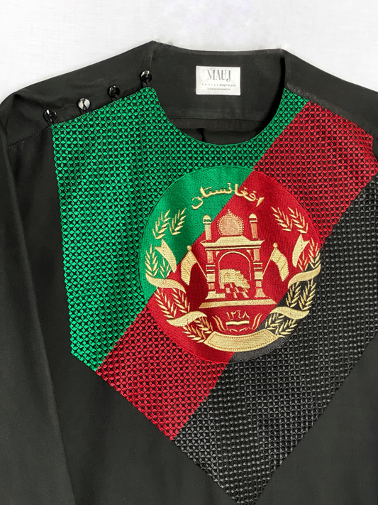 Afghan Flag Suit  | Afghan Peran Tumban