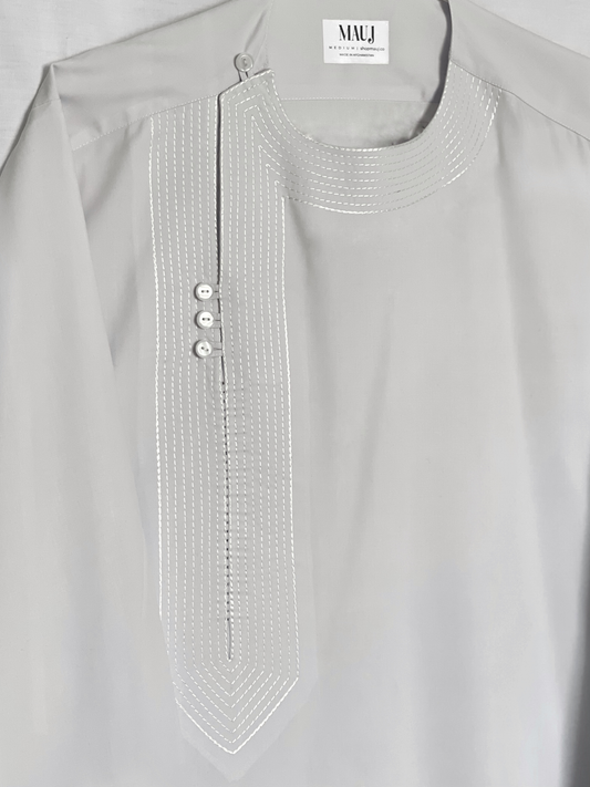 Qasemi Embroidered Suit | Afghan Peran Tumban