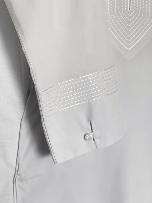 Qasemi Embroidered Suit | Afghan Peran Tumban