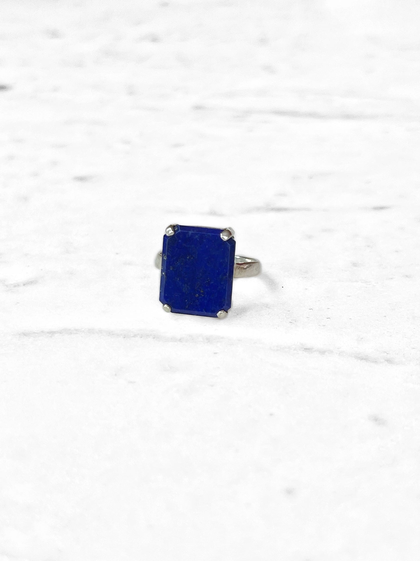 Darya Lapis Silver Ring